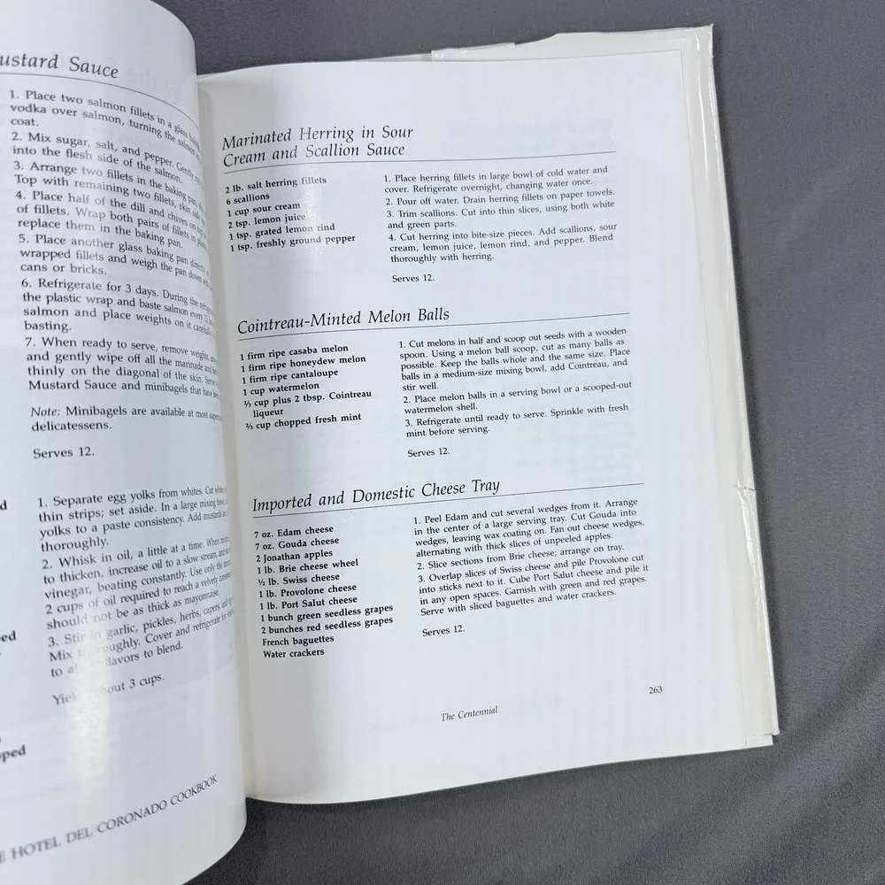 Beverly Bass The Hotel Del Coronado Cookbook Hardcover 1993 1st Edition Cooking
